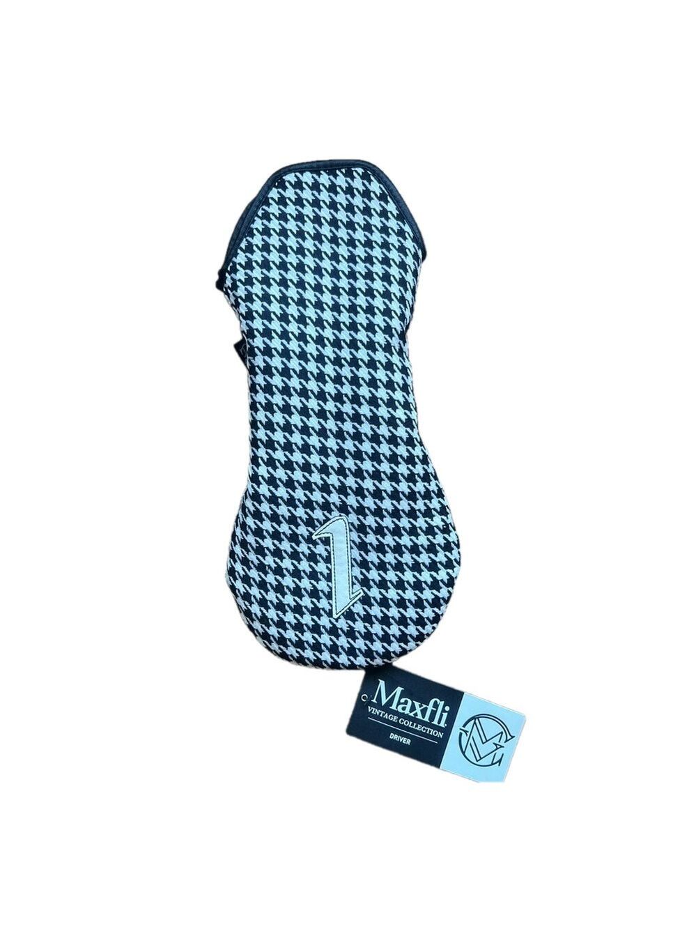 MaxFli NEW Vintage Collection Houndstooth Driver Golf Headcover